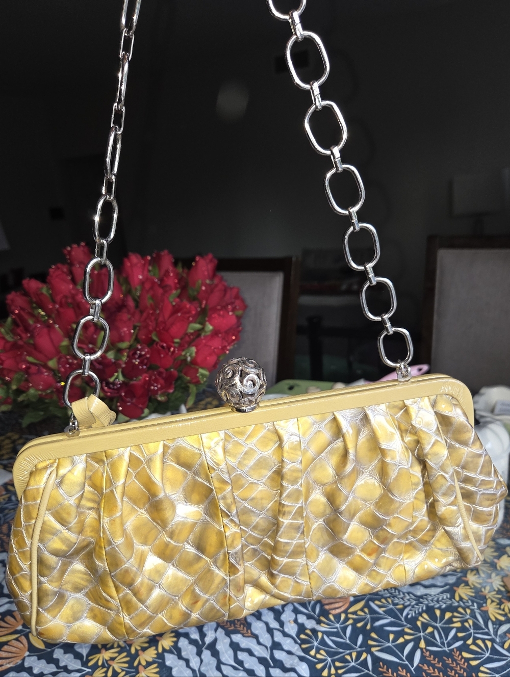 Brighton Go Go ruched clutch bag Vintage (2007) - Picture 2 of 10